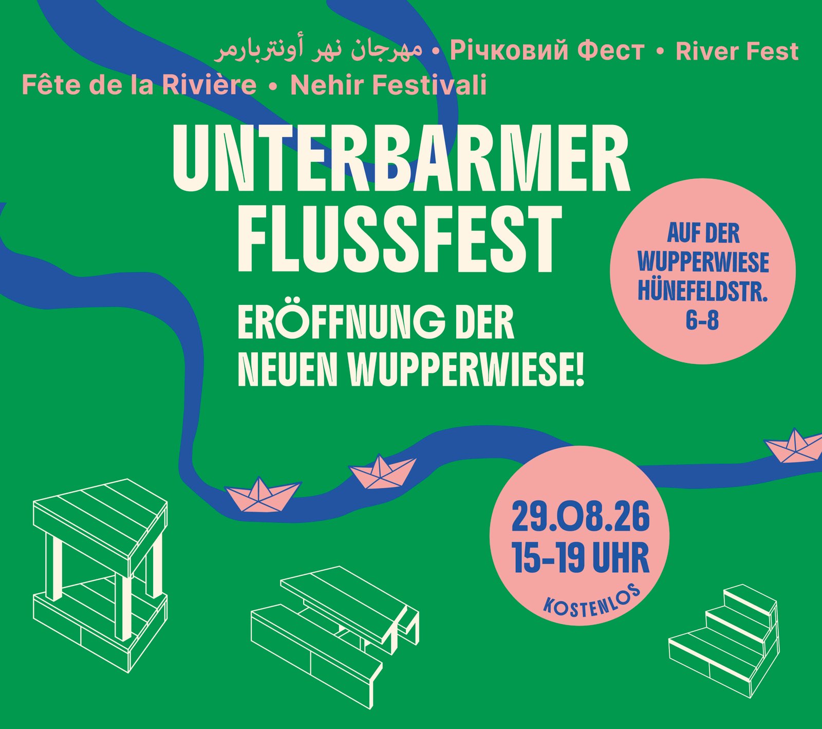 Wupperwiese Wuppertal Fluss Fest